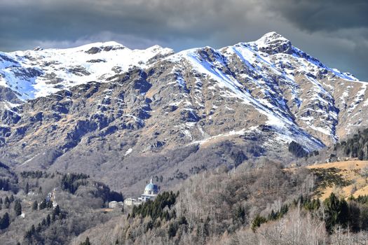 The Sanctuary of Oropa, in the Biella area.