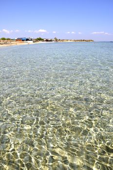 Crystal Clear water and beautiful beaches in Cyprus during summer vacation
