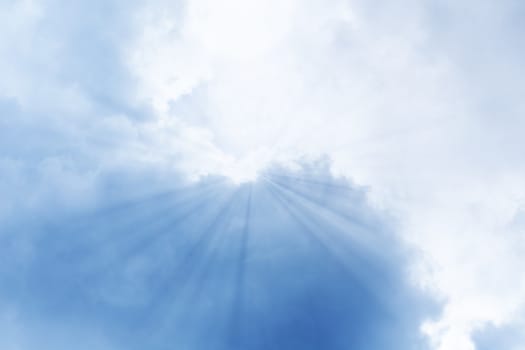 Sky cloudy shade flare background texture.