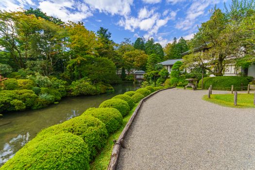 View of the Shoyo-en garden, in Nikko, Japan