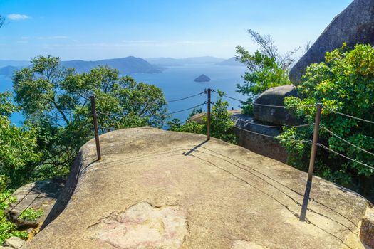 View of the top of Mount Misen, in Miyajima (Itsukushima) Island, Japan