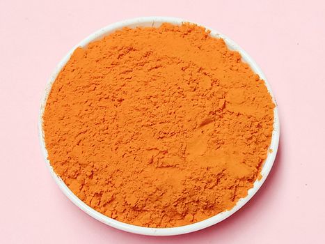 spicy and hot Turmeric powder on bowl