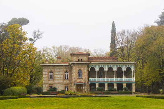 Museum of Alexander Chavchavadze and garden in Tsinandali, Georgia
