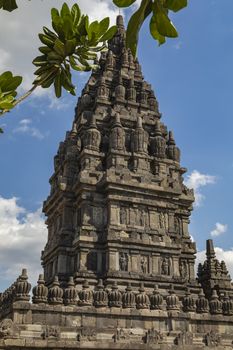 Ancient Hindu temples of Prambanan, Rara Jonggrang, in the special, Yogyakarta region, Java island, Indonesia, Southeast Asia.