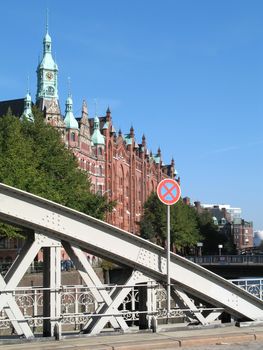 Historic building, Bei Sankt Annen, Hamburg, Germany.