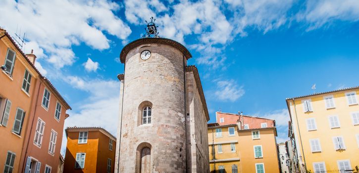 Templar Tower
 on Place Massillon in Hyères in France