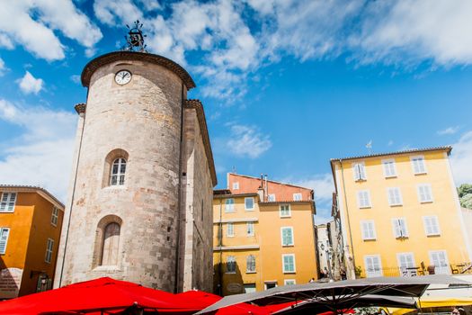 Templar Tower
 on Place Massillon in Hyères in France