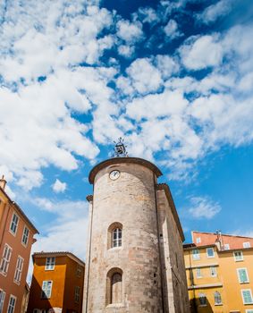 Templar Tower
 on Place Massillon in Hyères in France