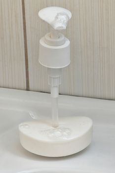 Conceptual Soap Dispenser from Soap Bar