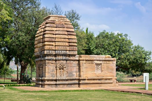 Jambulingeshwara temple in UNESCO World Heritage site, Pattadakal, Karnataka, India.