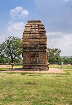 Jambulingeshwara temple in UNESCO World Heritage site, Pattadakal, Karnataka, India.