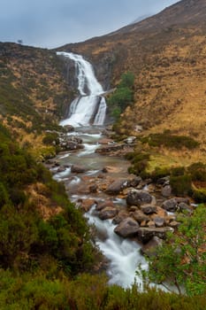 Isle of Skye scotland Fall waterfall long exposure