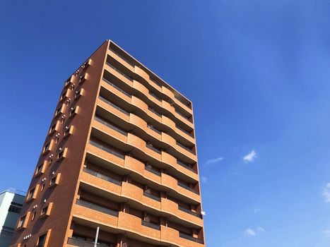 vintage apartment buildings exteriors in daylight