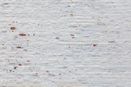 whitewash flat brick wall horizontal background texture