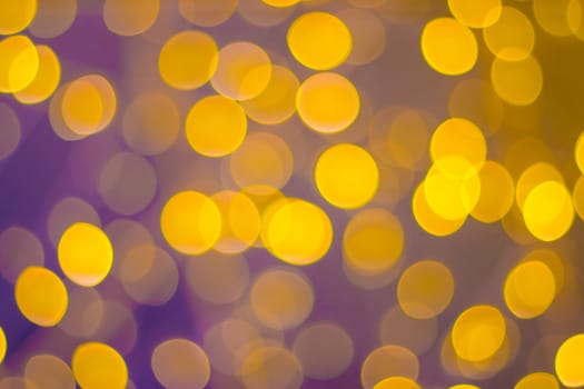 Blur - abstract bokeh circle string lights for background wallpaper