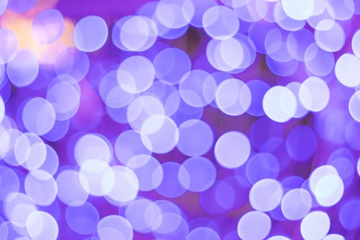 Blur - abstract bokeh circle string lights for background wallpaper