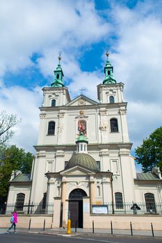 Basilica saint Florian in Krakow.