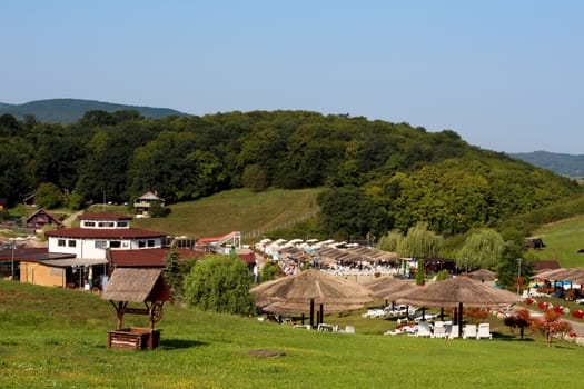 Resort in Romania - relaxing resort with well and nature