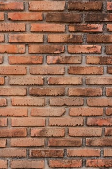 Red brick wall background