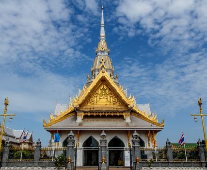 Buddhist temple in Chachoengsao province, Thailand