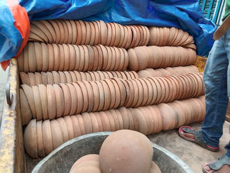 clay made bowl stock on shop for sell