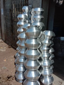 silver crockery stock on shop for sell