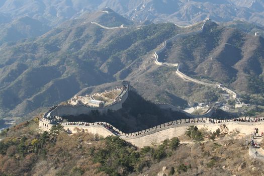 Beijing, China - November 2, 2016, The Great Wall of China