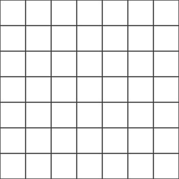 White square checkered tiles with black joints, seamless abstract background illustration.