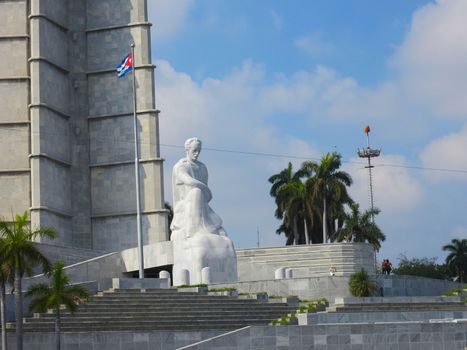 Havana, Cuba - April 03, 2013: Streets of Havana, Hiking Walks in Havana.