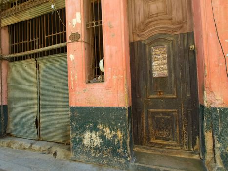 Havana, Cuba - April 03, 2013: Streets of Havana, Hiking Walks in Havana.