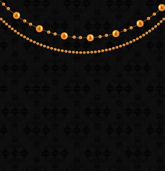 Beauty pearl background vector illustration. EPS10