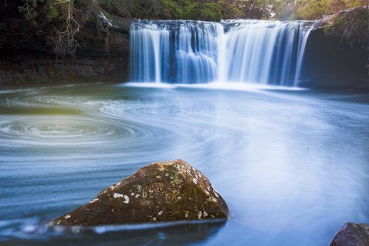 Nellies Glen waterfall and swimming hole in Southern Highlands of NSW Australia