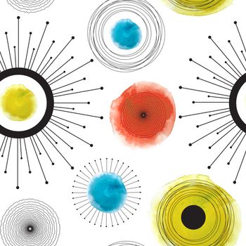 Abstract Seamless geometric pattern. Vector Illustration EPS10