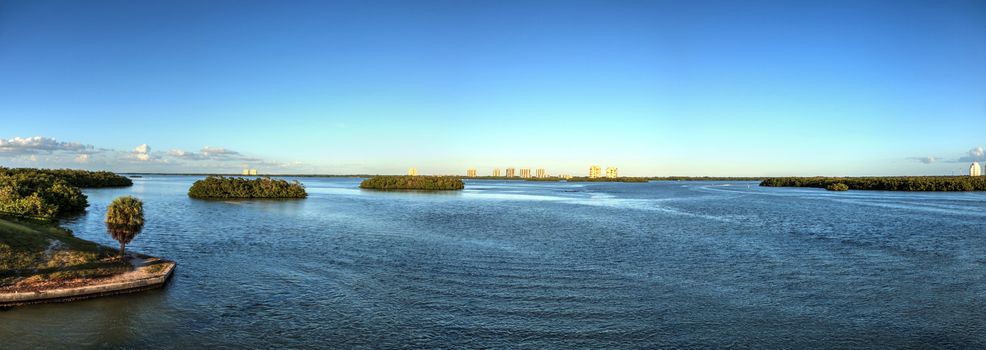 Mangrove Islands along Big Carlos Pass in Bonita Springs, Florida