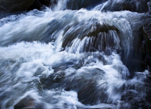 nature water background detail in a wild stream