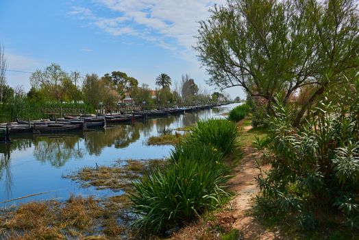 A nice picture of the fishing port of Catarroja, Spain