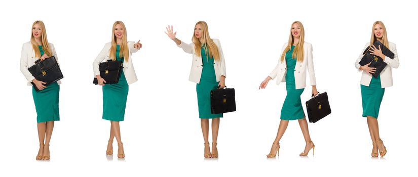 Woman businesswoman in business concept