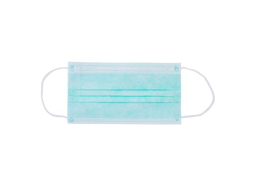 Face mask for protective epidemic covid-19 isolated on white background, equipment for protect outbreak of coronavirus, safety and hygiene, prevention for bacteria and allergy, pandemic and allergy.