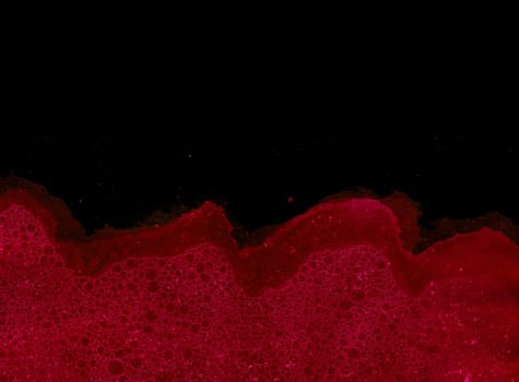 Abstract grunge cellular background against black