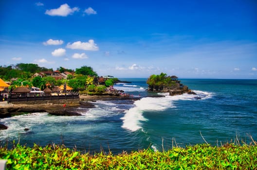 The beach of bali