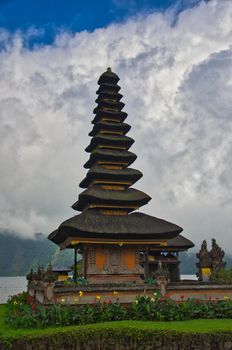 Floating temple in Bali