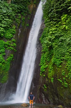 Water fall from Bali