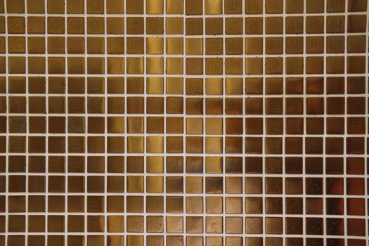 metallic beige bronze tile wall background