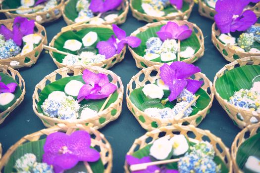 coconut dessert. Thai traditional snack