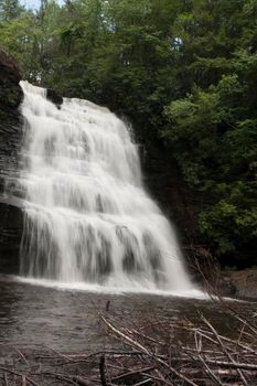 Muddy Creek Falls in Swallow Falls State Park in Maryland