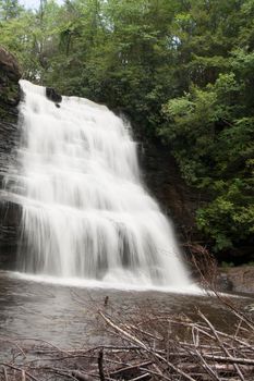 Muddy Creek Falls in Swallow Falls State Park in Maryland