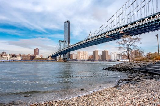 lower manhattan new york city panorama