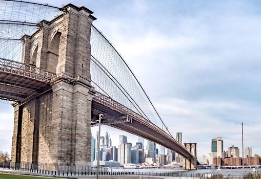 lower manhattan new york city panorama