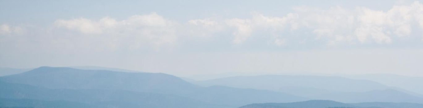 The Ouachita Mountains seen from the Talimena Scenic Drive in southeast Oklahoma