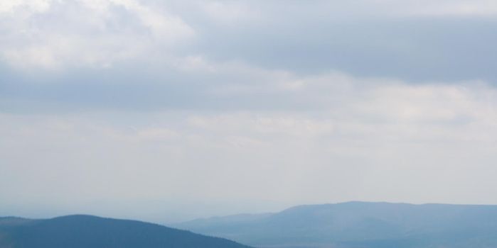The Ouachita Mountains seen from the Talimena Scenic Drive in southeast Oklahoma